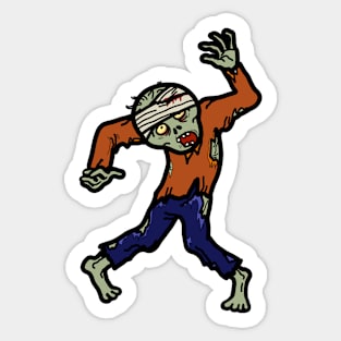 Halloween ghost monster haunted scary ghoul Sticker